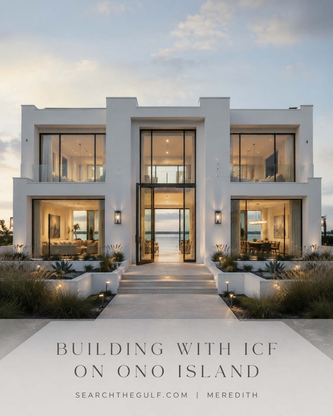 Ono Island Home Building ICF Construction Insulated Concrete Form
